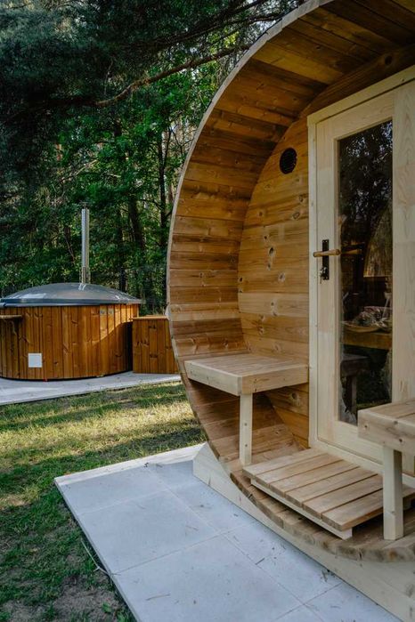 Dom na weekend z basenem, jacuzzi i sauną blisko Warszawy. Kamieńczyk