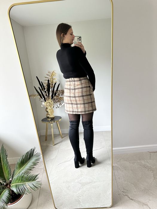 Nowa spódniczka w kratkę TU rozmiar 40