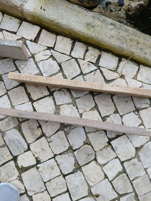 Lenha de paletes seca