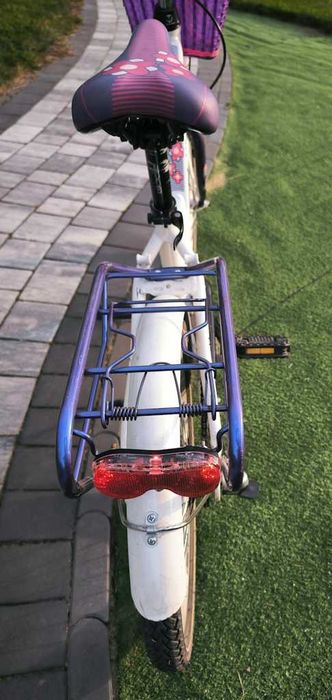Rower dziecięcy miejski majdller 20" BELLA 2.3 fiolet-róż Aluminium