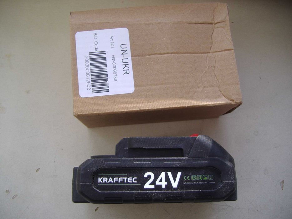 Аккумулятор Krafftec 18v-20v Li-ion (посадочный размер Makita)