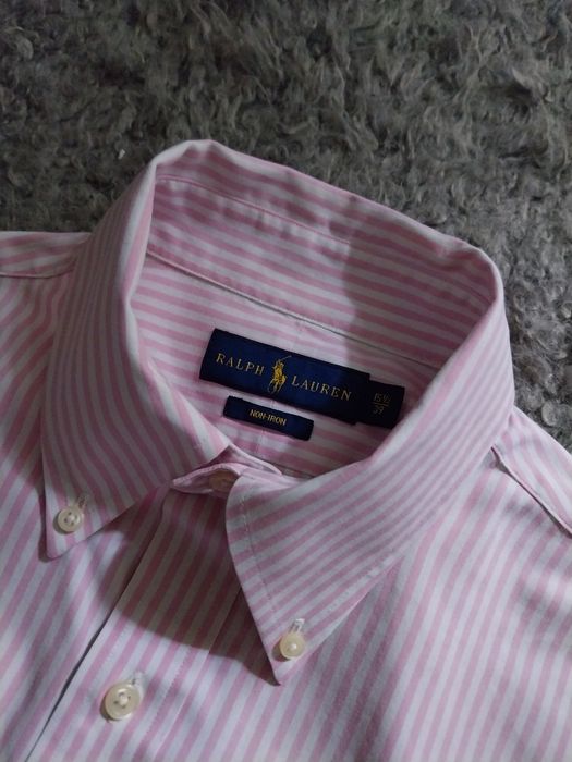 Ralph Lauren męska koszula taliowana z bawełny 39 M