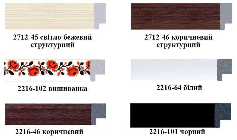 Рамки пластикові для фото, картин,вишивок Київ. Ціни виробника