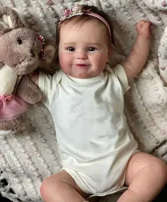 Лялька Reborn Baby 50 см — реалістична, вінілова, з аксесуарами