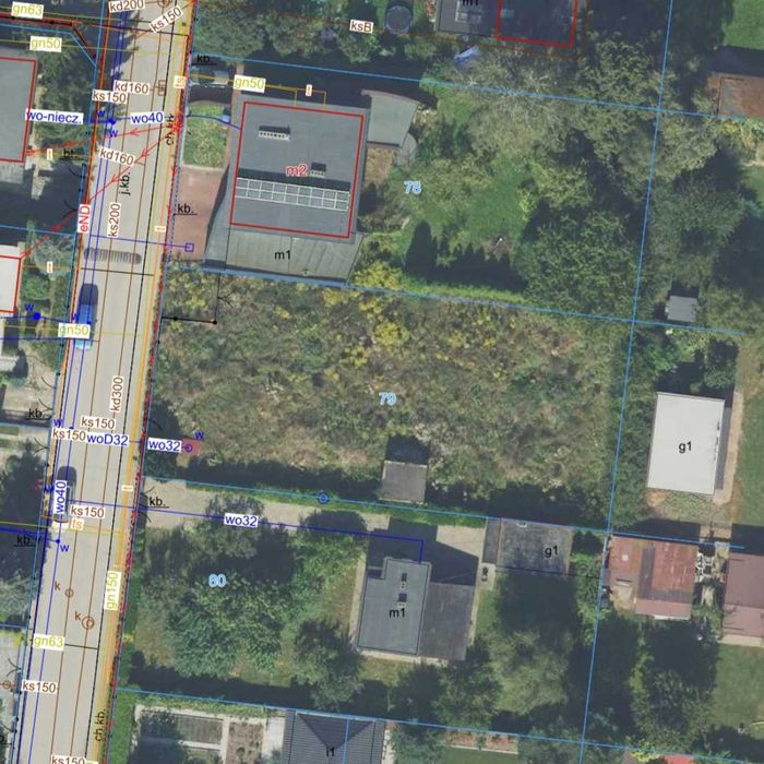 Działka budowlana 720m w centrum Ostrowa Wlkp.