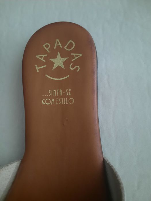 Sandalias 37 semi novas Tapadas