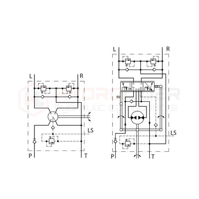 Orbitrol OSPC 50 LS wzmocniony wspomaganie