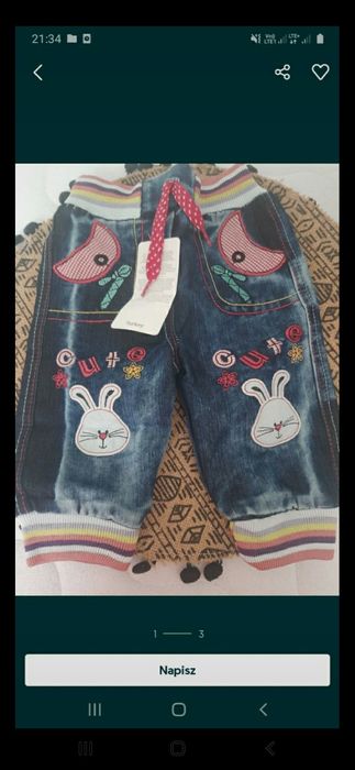 Spodnie dla maluszka