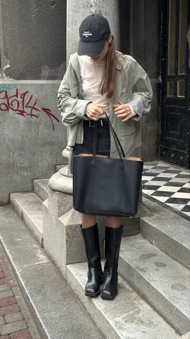 Чобітки ковбойські шкіряні