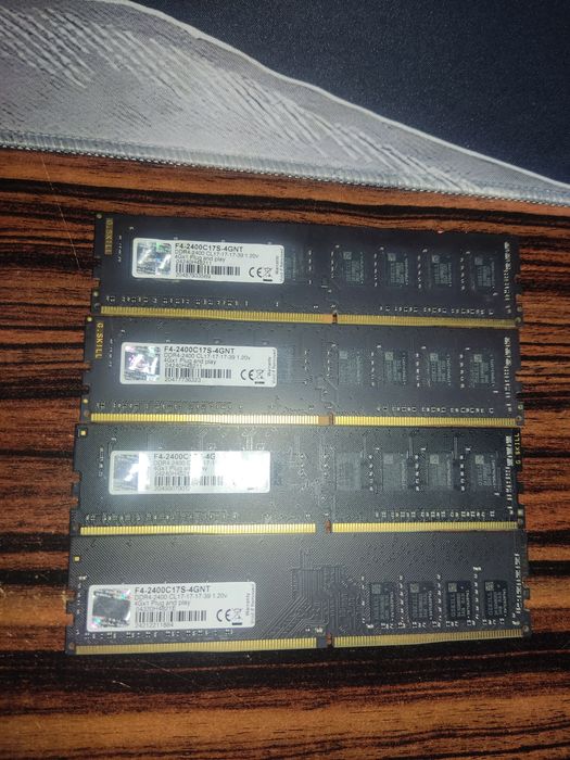 G.Skill ddr4-2400GHz cl17-17-17-39 1,2v