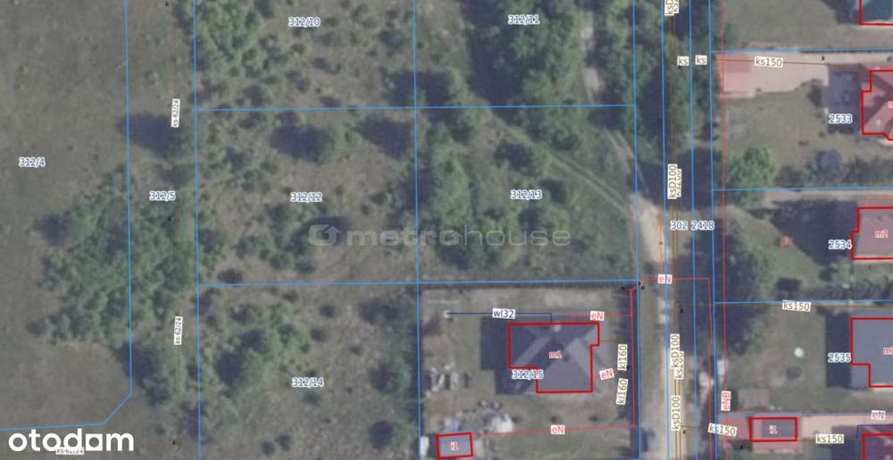 Działka budowlana 1207 m²  Suszno, gm. Włodawa