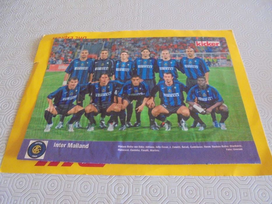 Posters de futebol da Champions League 2005-06