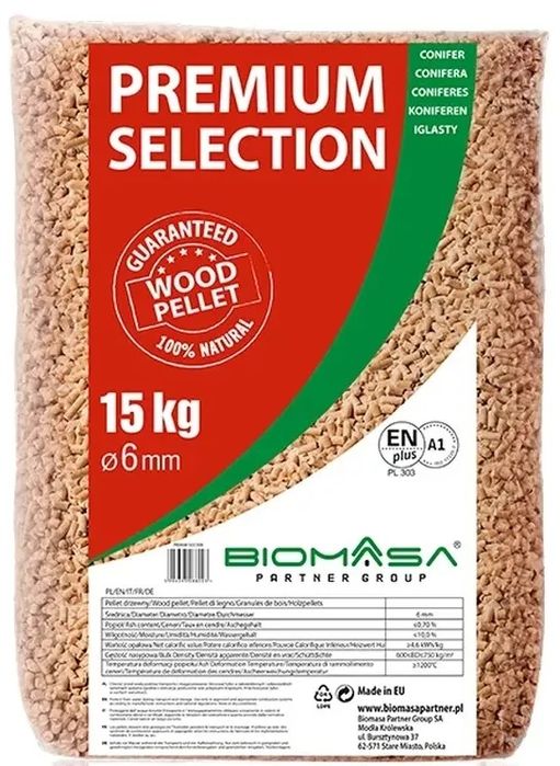 Pellet Biomasa Danilewicz Premium Selection DOSTEPNY!!