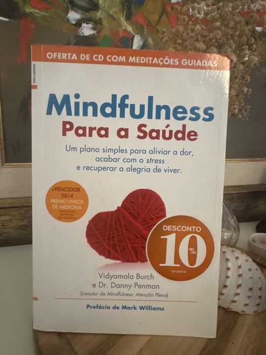 Livro  de Mindfullness para a saude