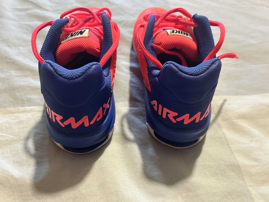 Sapatilhas de ténis homem Nike Air Max Cage Pink Blue 2014 número 39