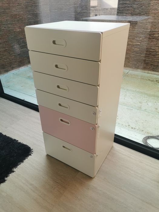 Conjunto IKEA STUVA – Roupeiro + Cómoda (Excelente Estado)