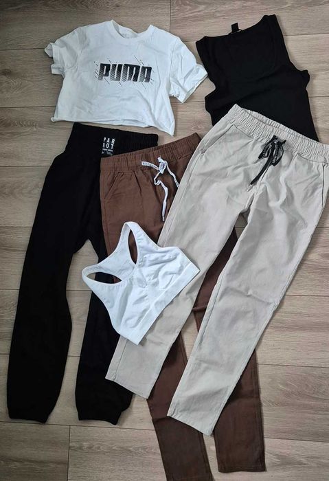 Ogromna paka damskich ubrań 300 sztuk w rozm XS/S