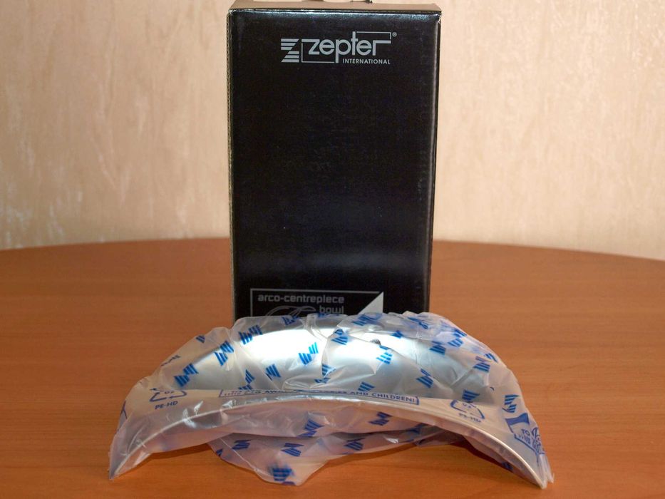 Блюдо для закусок, горіхів, фруктів Цептер Zepter нове оригінал