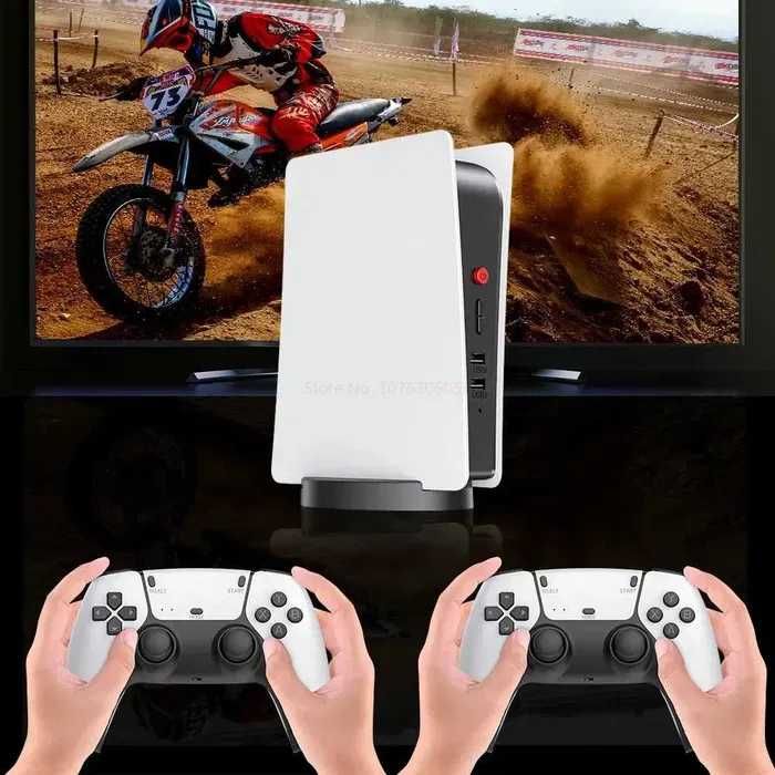 Consola Retro 3D 4K HDMI com 20.000 Jogos Incluídos e Comandos Wireless PS1 Atari NOVO