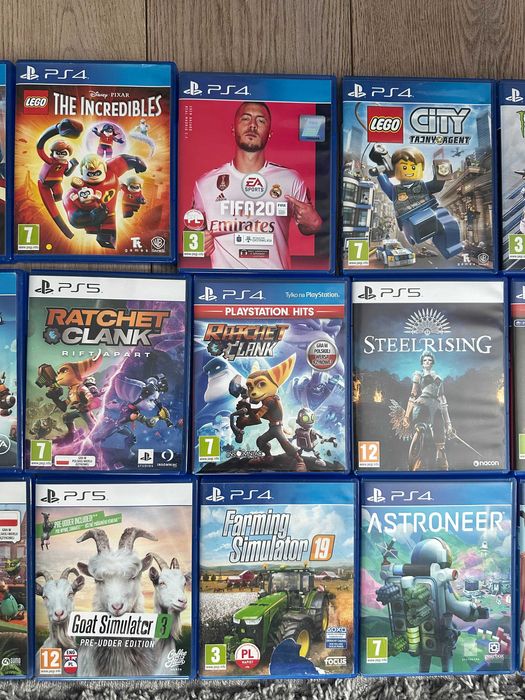 Gry PalyStation , stan idealny . Okazja