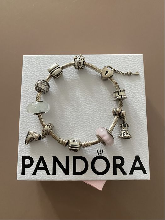 Pandora оригінал браслет+намистини