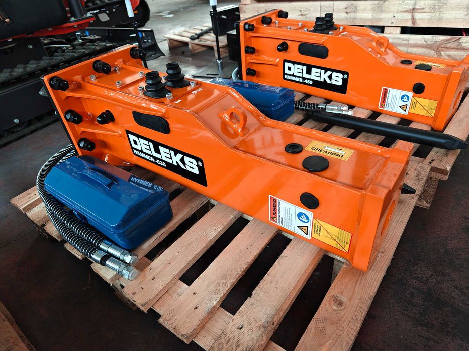 Martelo Silencioso p/Escavadora 2.5-5T-HAMMER-530 -ENVIO +IVA INCLUÍDO