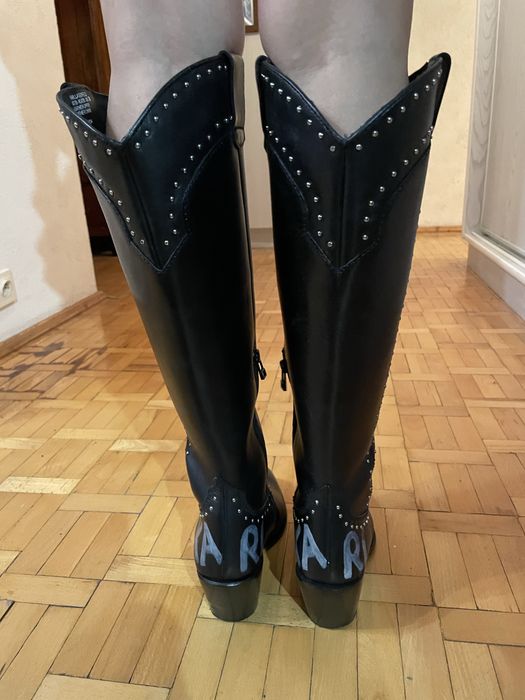 Karl Lagerfeld buty ze skory.