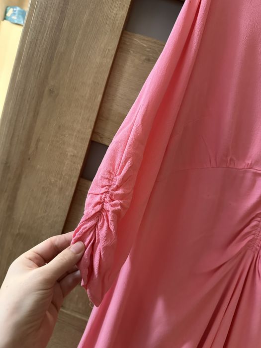 Sukienka ciążowa różowa H&M MAMA