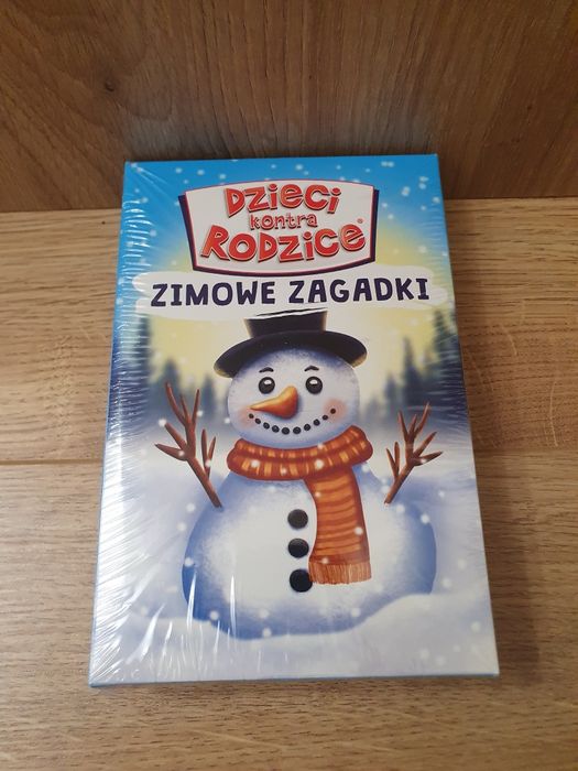 Gra dla dzieci Zimowe zagadki nowa folia