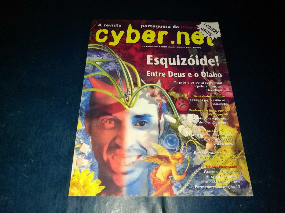 Revista Cyber.net nº7 (RARA janeiro 1996)