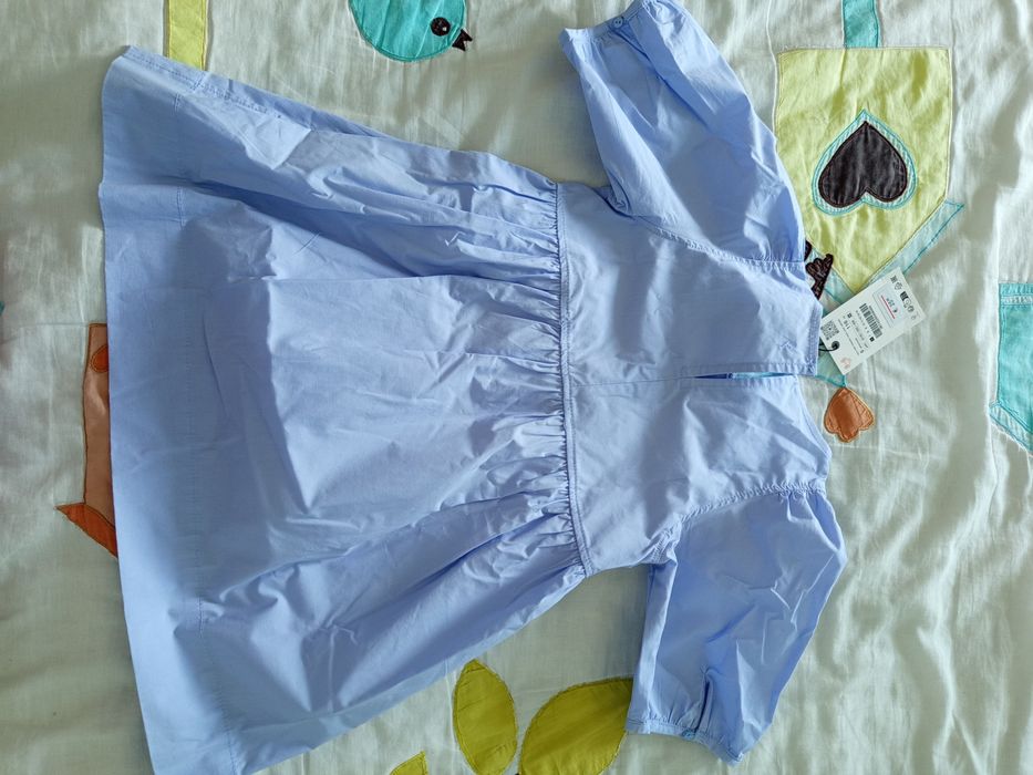 Vestido menina Zara novo
