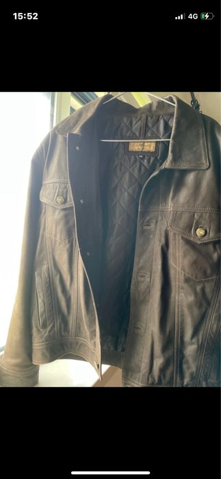 Casaco de pele castanho vestecouro