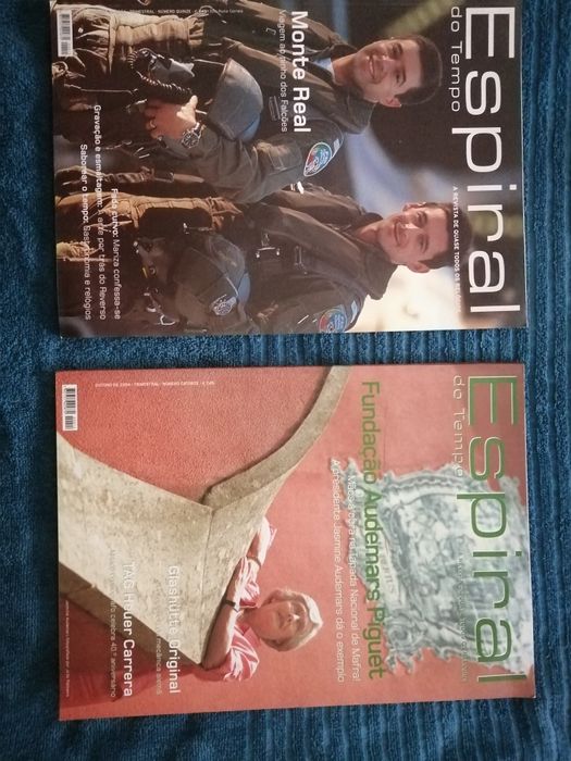 27 Revistas de relógios - Espiral do tempo