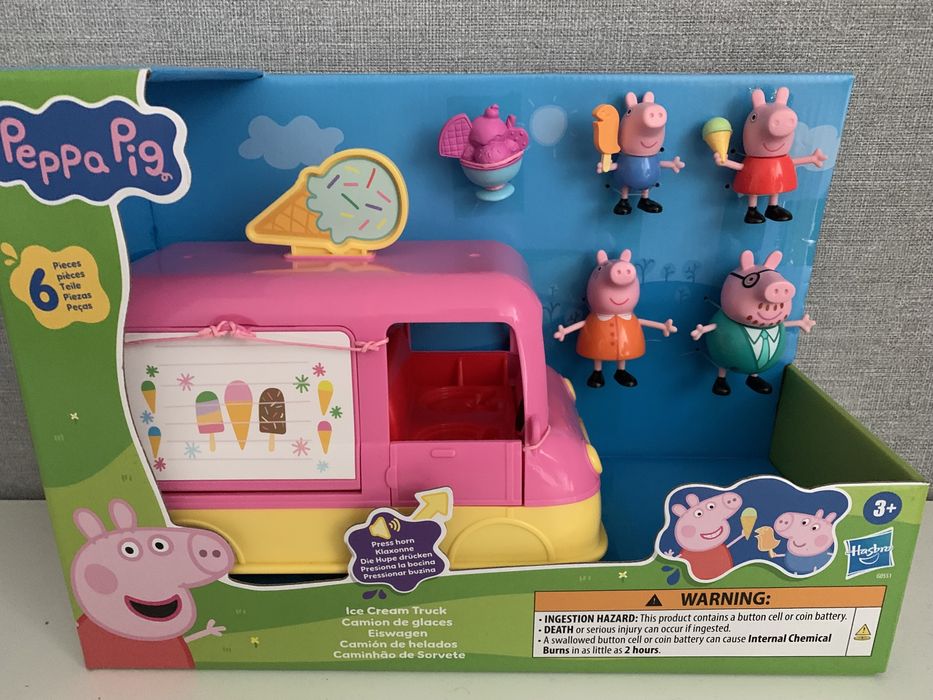Музичний фургончик магазин морозива Свинка Пеппа Peppa Пеппа hasbro