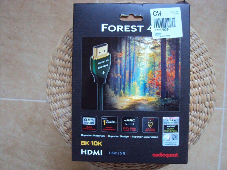 Vendo cabos hdmi AUDIOQUEST