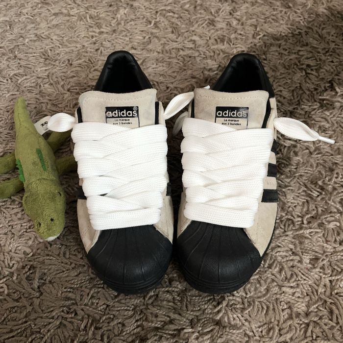 ЗНИЖКА! Кросівки Adidas Superstar Black Beige 37 Sk8