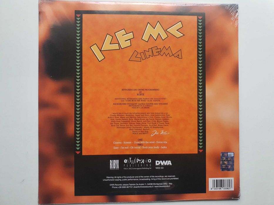 ICE MC – Cinema / Winyl / LP / Folia