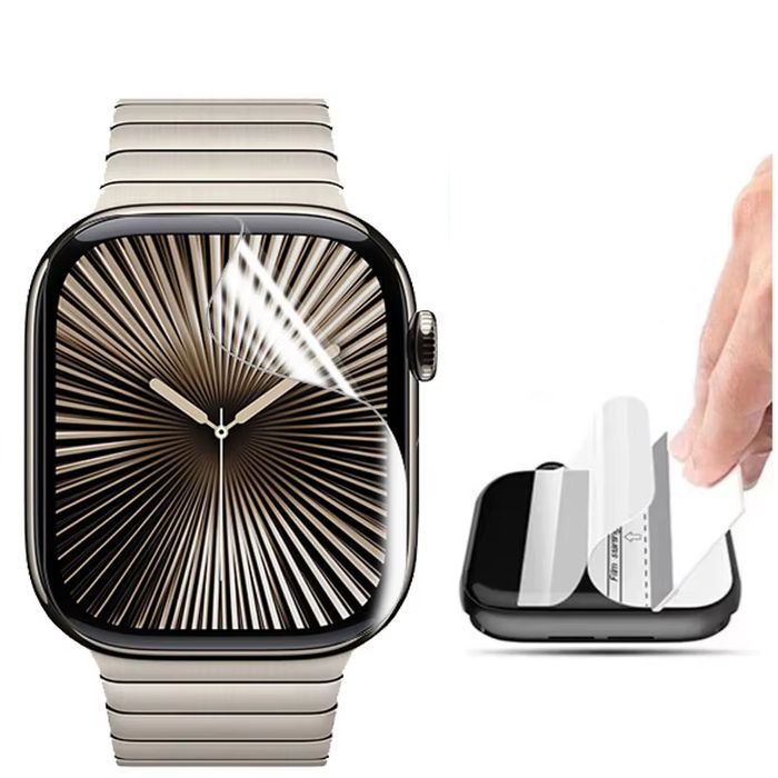 6X Folia Ochronna Do Apple Watch Series Se 2022 44Mm Zestaw Ochrona