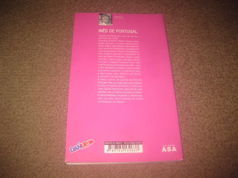 Livro "Inês de Portugal" de João Aguiar