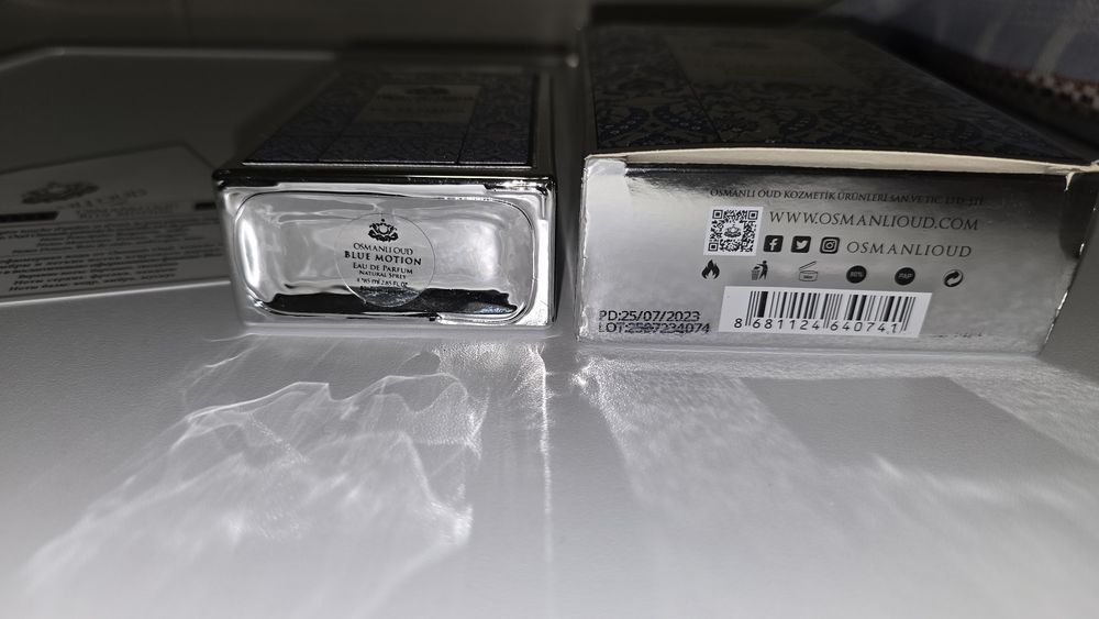 osmanli oud blue motion woda toaletowa perfumy męskie arabskie