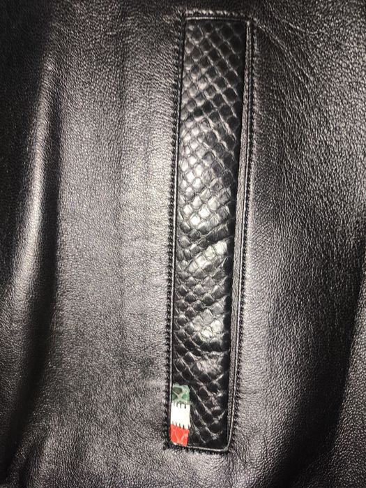 Мужская кожаная куртка — натуральная кожа