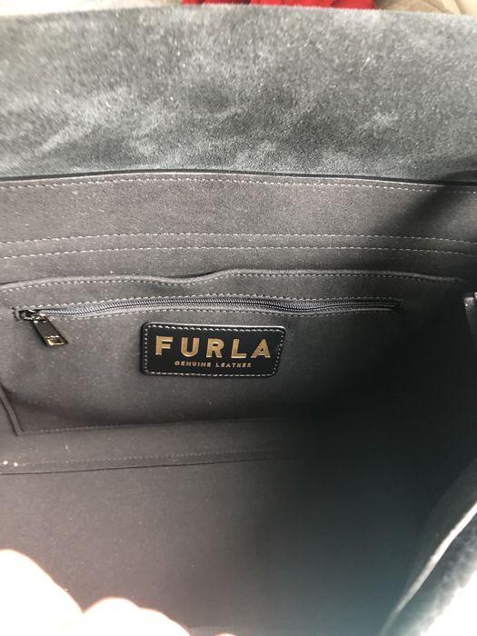 Mala preta FURLA nova