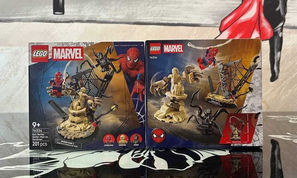 Конструктор LEGO Marvel 76334 Людина-павук vs. Піщана людина