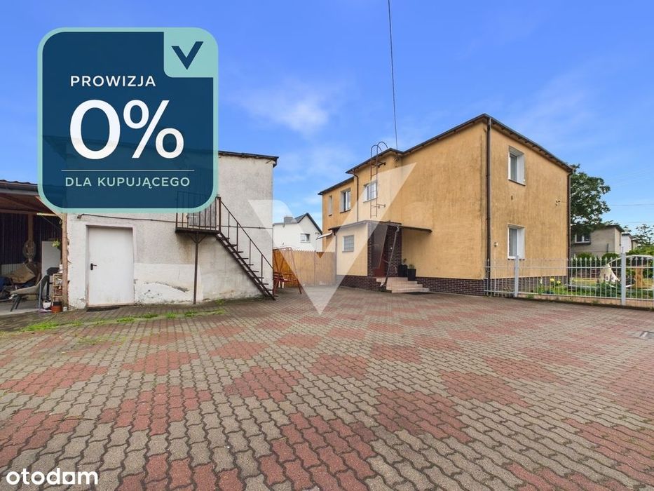 Piętro domu + Budynek gosp. | Działka  527m2