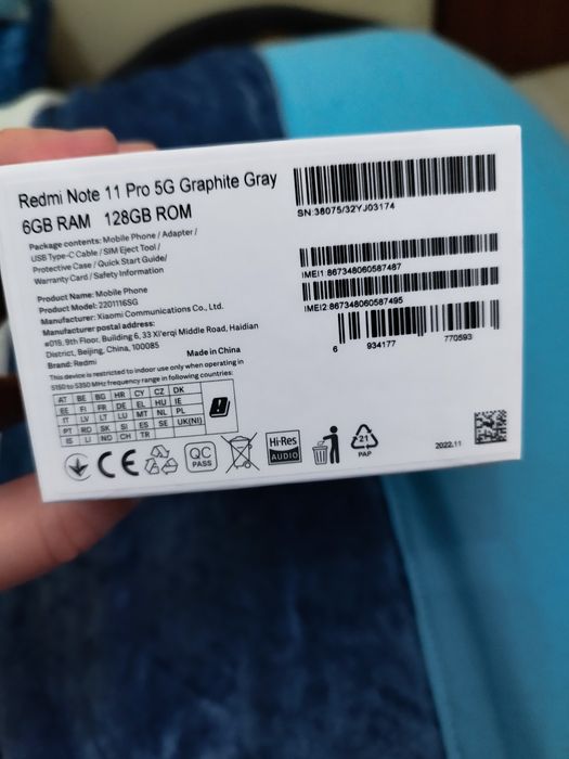Xiaomi redmi note 11 pro 5g