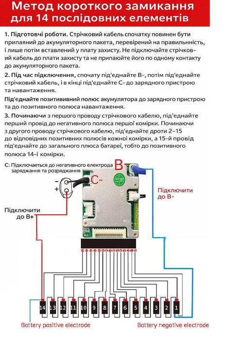 JBD Daly SMART BMS Bluetooth 7-14s 8-20s 20-50A 60-150A універсальні смарт бмс Li ion Lifepo4 LTO