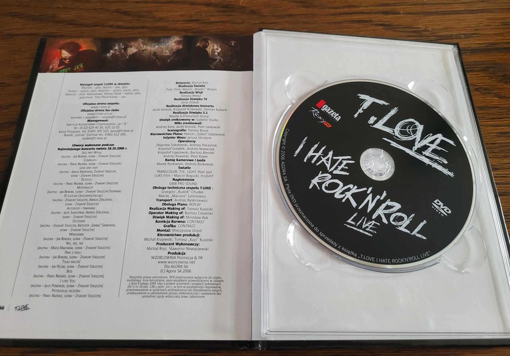 T.Love – I Hate Rock'N'Roll Live DVD