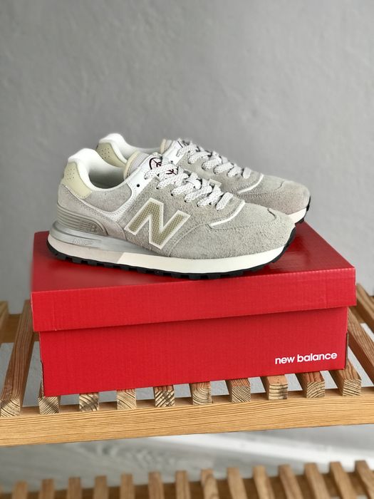 Кросівки Кроссовки New Balance 574 x Stone Island Beige White Бежевый Белый Бежевий Білий Кросовки демісезон