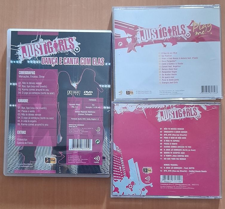 Just Girls DVD e CD