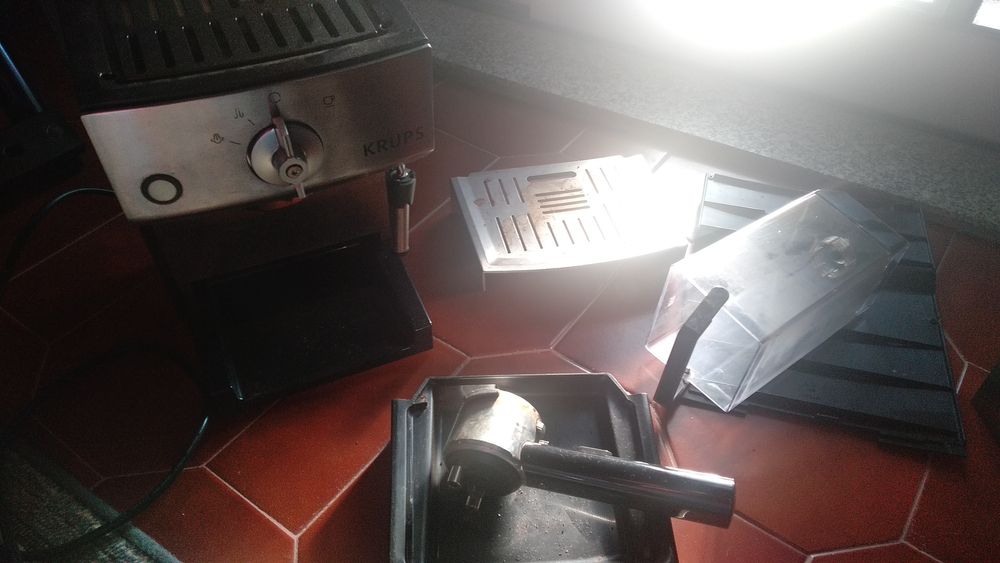 Màquina de cafe krups peças